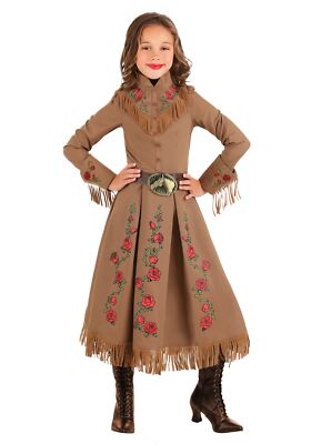 Girl's Annie Oakley Cowgirl Costume-image