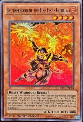 Brotherhood of the Fire Fist - Gorilla CT11-EN003-image