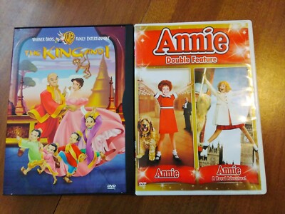 THE KING AND I & ANNIE DOUBLE FEATURE 2-DVD BUNDLE NO SLIPCOVERS USED -image
