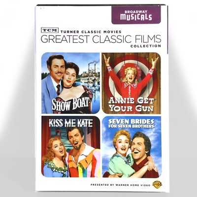 Annie Get Your Gun / Show Boat / Kiss Me Kate / Seven Brides (2-Disc DVD) w Slip-image