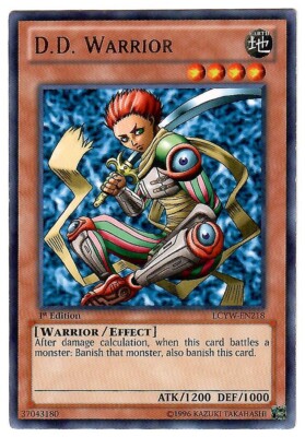 Yu-Gi-Oh! D.D. Warrior LCYW-EN218 Legendary Collection 3: Yugi's World  NM Rare-image