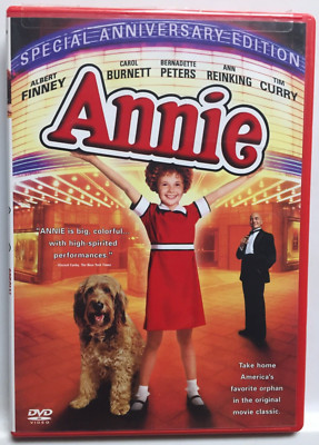 Annie [1982] (DVD,2003,Special Anniversary Edition) Carol Burnett,Fantastic!-image