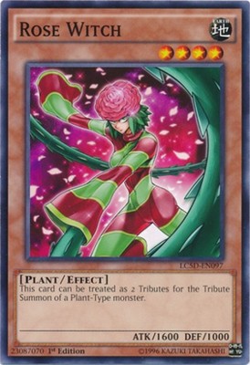 Rose Witch - LC5D-EN097 - Common - 1st Edition - Moderately Played-image