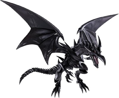 S.H.MonsterArts Yu Gi Oh Duel Monsters Crimson Eyed Black Dragon Approx. 2-image