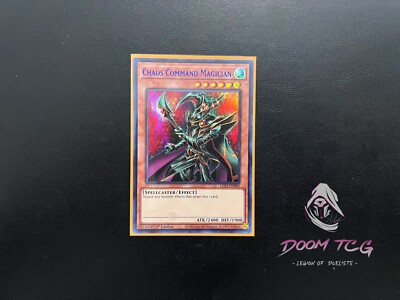 Yugioh Chaos Command Magician LDS3-EN083 1st Ed UR 🔵-image