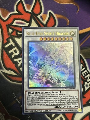 Yu-Gi-Oh! TCG Blue-Eyes Spirit Dragon 2016 Mega-Tins CT13-EN009 Limited Edition-image