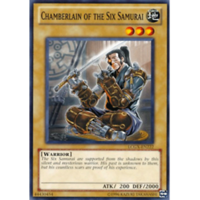 Chamberlain of the Six Samurai - LCGX-EN222 - Common - Unlimited Edition - Moder-image