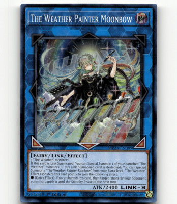 Yugioh The Weather Painter Moonbow 25th Anniv. Tin: Dueling Heroes Mega Pack-image