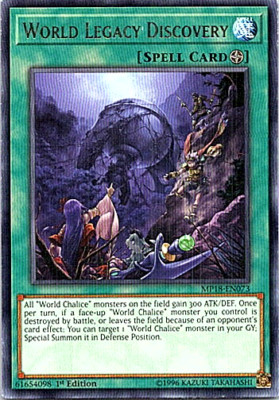 World Legacy Discovery MP18-EN073 Yu-Gi-Oh! Light Play 1st Edition-image