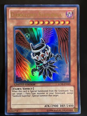 Yu-Gi-Oh! TCG Darklord Superbia Legendary Collection 2 LC02-EN005 Limited Ultra-image