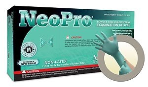 Microflex MFXNPG-888S NeoPro Chloroprene Glove, Powder Free, Polymer Coating, 9.-image