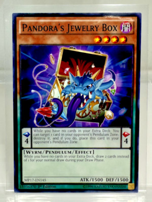 Pandora's Jewelry Box MP17-EN145 * 1st EDITION * NM/M Yu-Gi-Oh!-image