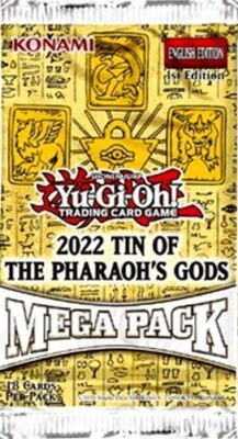 Yu-Gi-Oh!-2022 TIN OF THE PHARAOH’S GODS ~1x MEGA PACK~ 1st ed. 🙈🙉🙊🐵-image