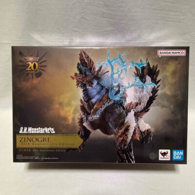 Monster Hunter Zinogre 20th Anniversary BANDAI S.H.MonsterArts Action Figure NEW-image