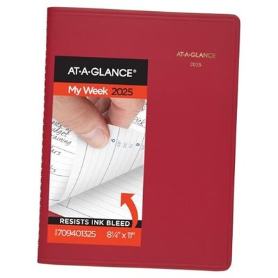  2025 Appointment Book Planner, Weekly, 8-1/4