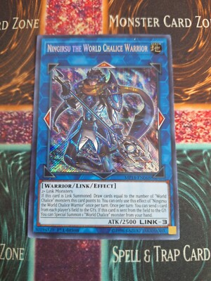 Yu-Gi-Oh! Ningirsu the World Chalice Warrior MP18-EN068 Secret 1st Edition NM-image