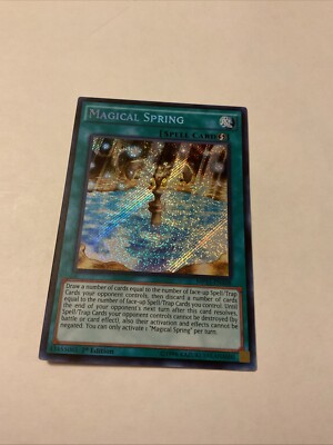 Yugioh! 1x Magical Spring - MP15-EN108 - Secret Rare - 1st Edition Near Mint-image