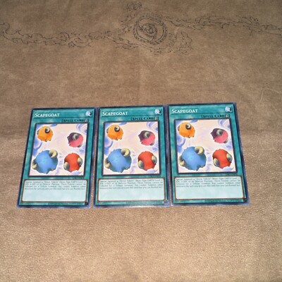 Yugioh! Scapegoat x3 LDK2-ENJ28 Playset NEW Unlimited NM/M-image