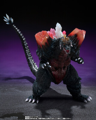 S.H.MonsterArts SPACEGODZILLA FUKUOKA DECISIVE BATTLE Ver. Tamashii in Stock-image