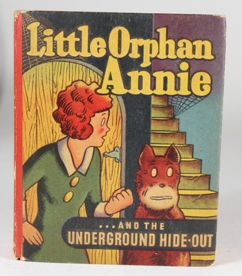 BIG LITTLE BOOK  Little Orphan Annie The Underground Hideout #1461  Whitman BLB-image