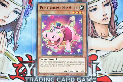 YuGiOh Performapal Hip Hippo MP15-EN064 1st Ed Common -image