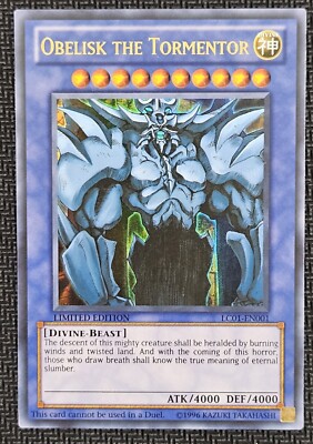 Obelisk The Tormentor LC01-EN001 YuGiOh Limited Edition Legendary Collection-image