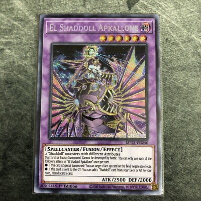 El Shaddoll Apkallone - MP21-EN246 Holo 2021 Mega-Tin Ancient Battles 1st-image