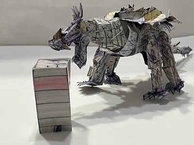 ORIGAMI Ultimates! Godzilla: Anguirus (1968) Figure From “Destroy All Monsters”-image