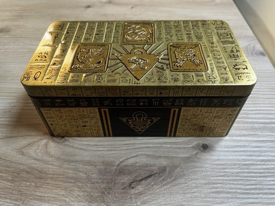YUGIOH EMPTY Mega Tin 2022 The Pharaoh’s Gods ONLY TIN MP22-image