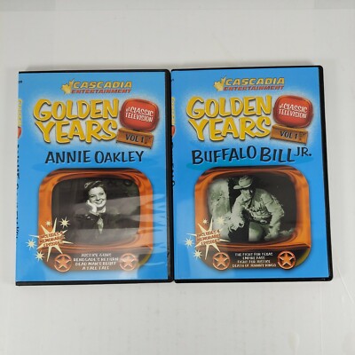 Golden Years of Classic Television DVD Lot Annie Oakley & Buffalo Bill Jr.  -image