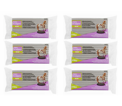 M02879x6-FS MOREZMORE USA ONLY 6 lb Super Sculpey MEDIUM BLEND Polymer Clay-image