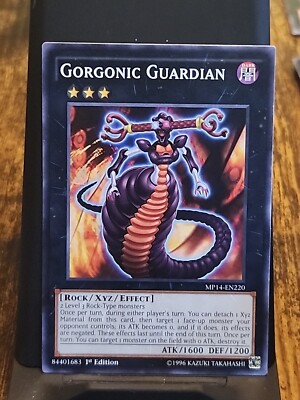 Gorgonic Guardian - 1st Edition - Yugioh Dark XYZ - Vintage-image
