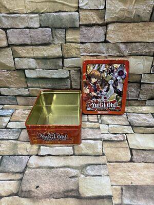 YuGiOh 2018 Mega-Tin Jaden Yuki Tin Box ONLY Trading Card Game Container Shonen-image