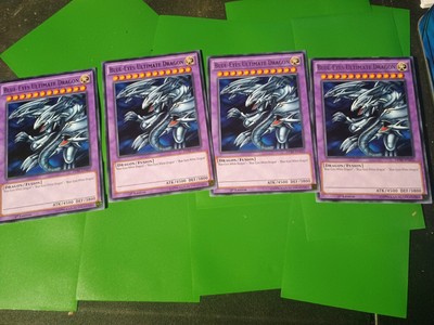 YU-GI-OH! BLUE-EYES ULTIMATE DRAGON [LCKC-EN057] Secret Rare never played MINT-image