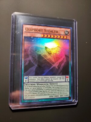 QLIPHORT STEALTH MP15-EN210 YUGIOH! -ULTRA RARE-1ST EDITION-image