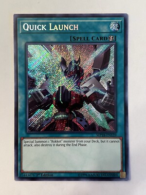 Quick Launch MP18-EN139 2018 Mega-Tins Mega Pack 1st Edition Secret Rare-image