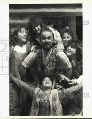 1989 Press Photo Actors and Actresses in 