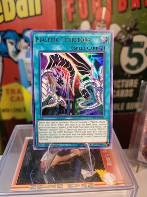 Malefic Territory DUOV-EN049 Ultra Rare 1st Edition Yu-gi-oh-image