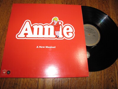 ANNIE ORIGINAL CAST RECORDING - COLUMBIA MASTERWORKS GATEFOLD LP-image