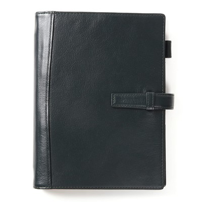 Lightex System Notebook Genuine Leather Vegetable Tanned A5 Size 6 Hole Ring Lig-image