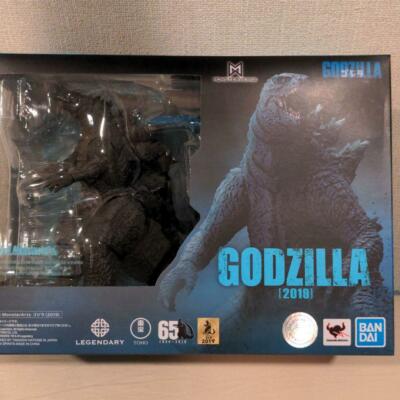S. H. MonsterArts Godzilla 2019 King of the Monsters Action Figure Bandai Japan-image
