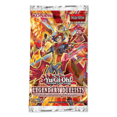 Yu-Gi-Oh Single Envelope! Legendary Duelists - Brucianma Volcano - ITALIAN-image