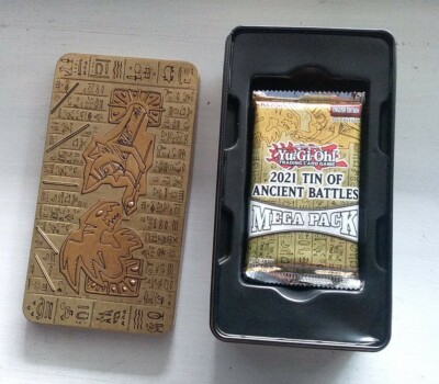 TIN OF ANCIENT BATTLES - 3 -YU-GI-OH MEGA PACKS - YUGIOH-image
