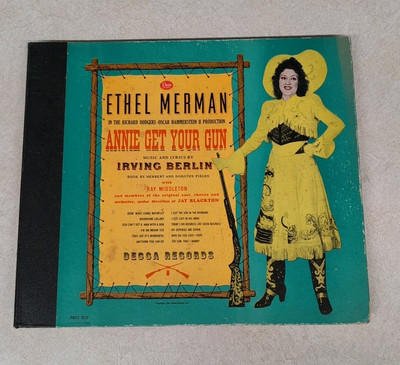 Ethel Merman 78rpm Set 5 Of 6 A-468 Annie Get Your Gun 1946 **Buy 2 Get 1 Free**-image