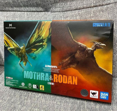 S.H.MonsterArts Mothra & Rodan 2019 Godzilla King of Monsters Figure Bandai-image