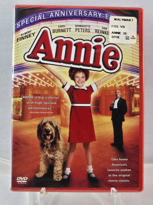 Annie (DVD, 1981, Special Anniversary Edition) New Factory Sealed-image