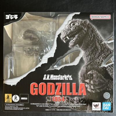 S.H. MonsterArts Godzilla (1954) Painted Action Figure Bandai from Japan-image