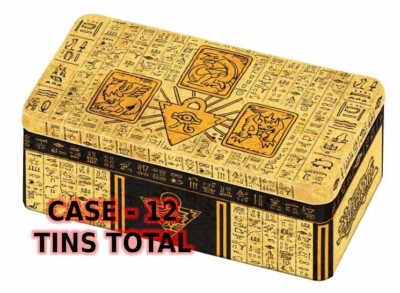YU-GI-OH! TCG 2022  (CASE - 12 TINS TOTAL) MEGA Tin of the Pharaoh's Gods -image