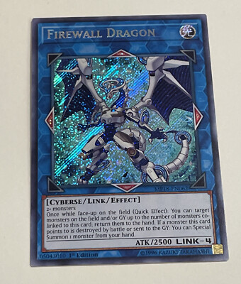 Yu-Gi-Oh! TCG Firewall Dragon 2018 Mega-Tin Mega Pack MP18-EN062 1st Edition...-image