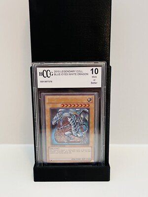 BCCG 10 Mint Or Better 2010 Legendary Coll. Blue Eyes White Dragon-image